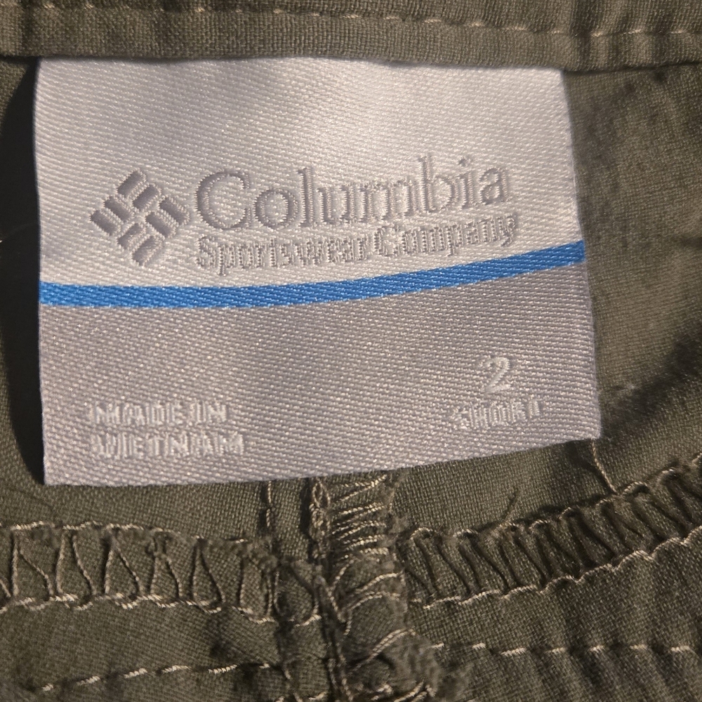 Columbia Women's Olive Convertible Hiking Pants - Picture 2 of 10
